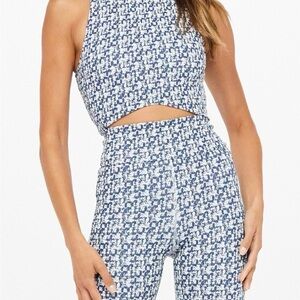 The Upside Oceana jacquard set, size S